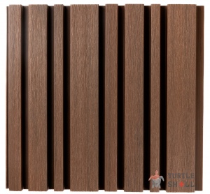 Реечная панель Turtle Shell Different Lines, Australian Palisander, Co-Extrusion